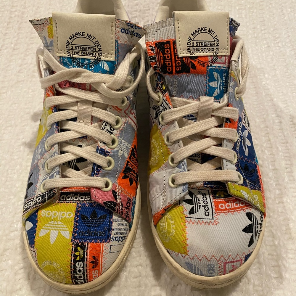 Adidas Multicolor Patchwork Athletic Shoes - image 1